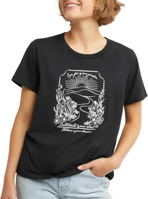 Hanes Women's Originals Graphic T-Shirt, Cotton Tees For Women, Available In Plus