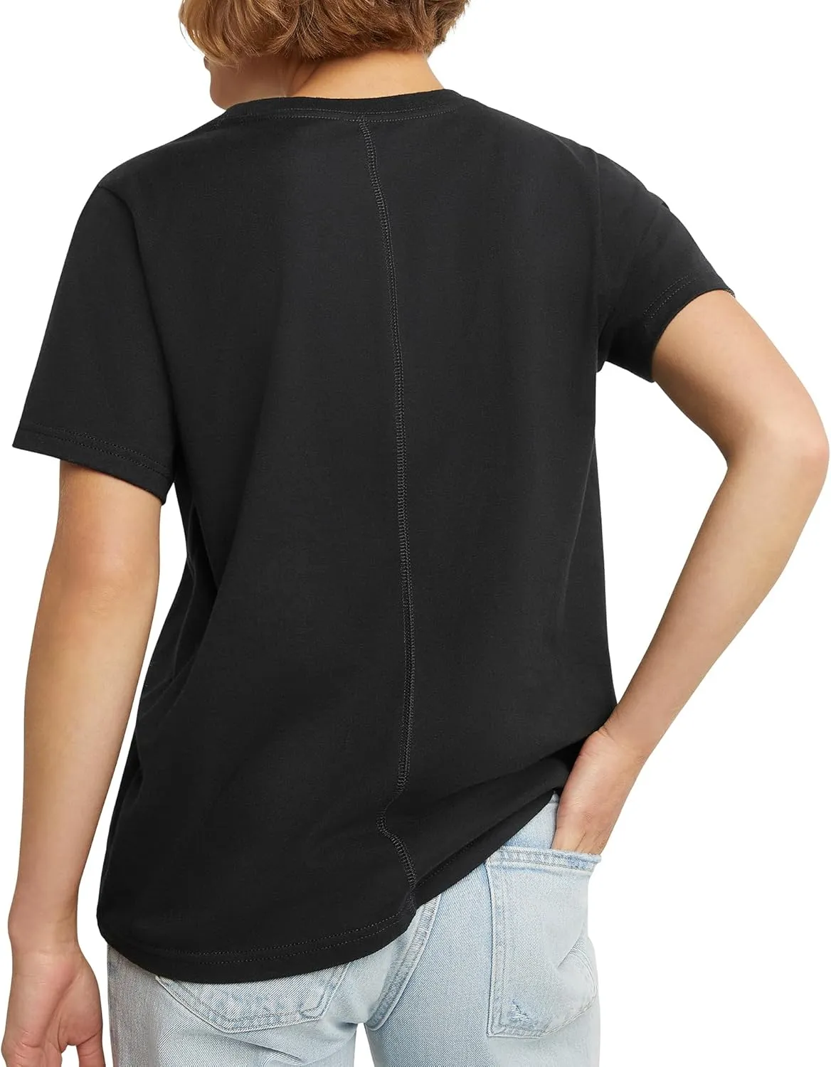 Hanes Women's Originals Graphic T-Shirt, Cotton Tees For Women, Available In Plus