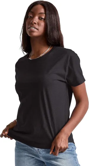 Hanes Women's Tri-Blend Relaxed Fit T-Shirt, Oversized Lightweight Tee, Available in Plus Size