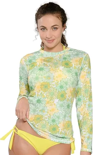 INGEAR Sun Shirt Beach Coverup for Women's Workout Tops Size