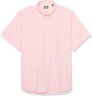 IZOD Men's Dress Shirt Regular Fit Short Sleeve Stretch