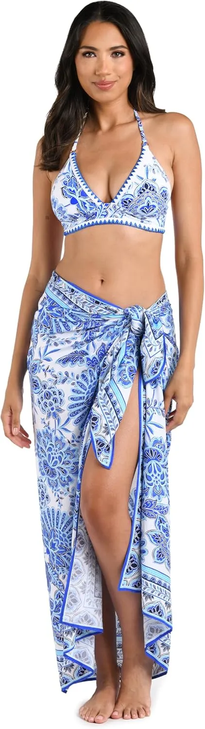 La Blanca Women's Standard Pareo Wrap Swimsuit Cover Up