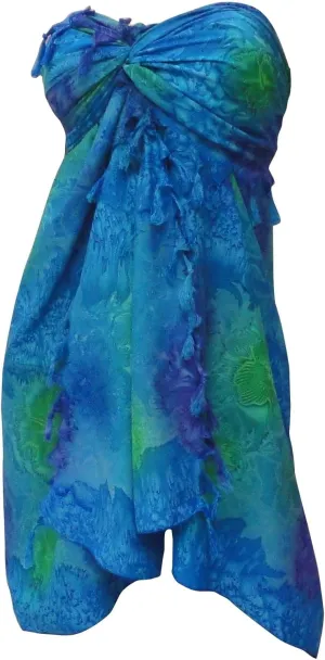 LA LEELA Women's Beachwear Beach Bikini Summer Sarong Wrap Swimwear Cover Up