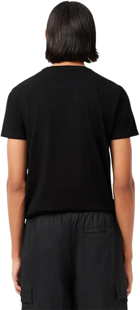 Lacoste Men's Short Sleeve Pima Jersey Crew Neck Tee