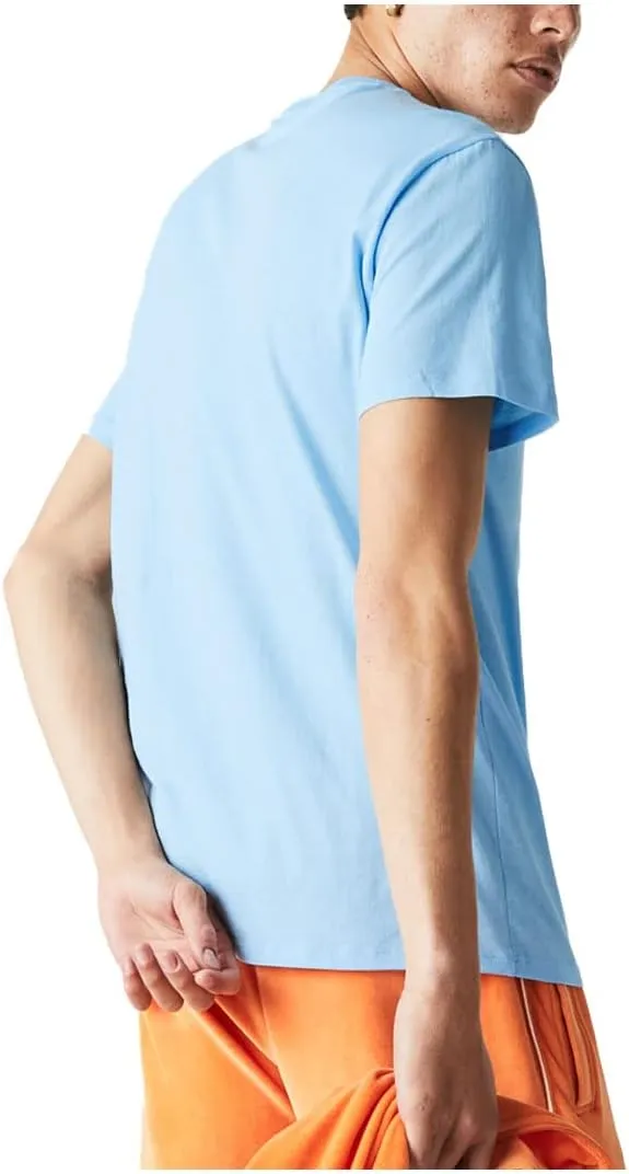 Lacoste Men's Short Sleeve Pima Jersey Crew Neck Tee