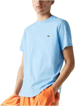 Lacoste Men's Short Sleeve Pima Jersey Crew Neck Tee