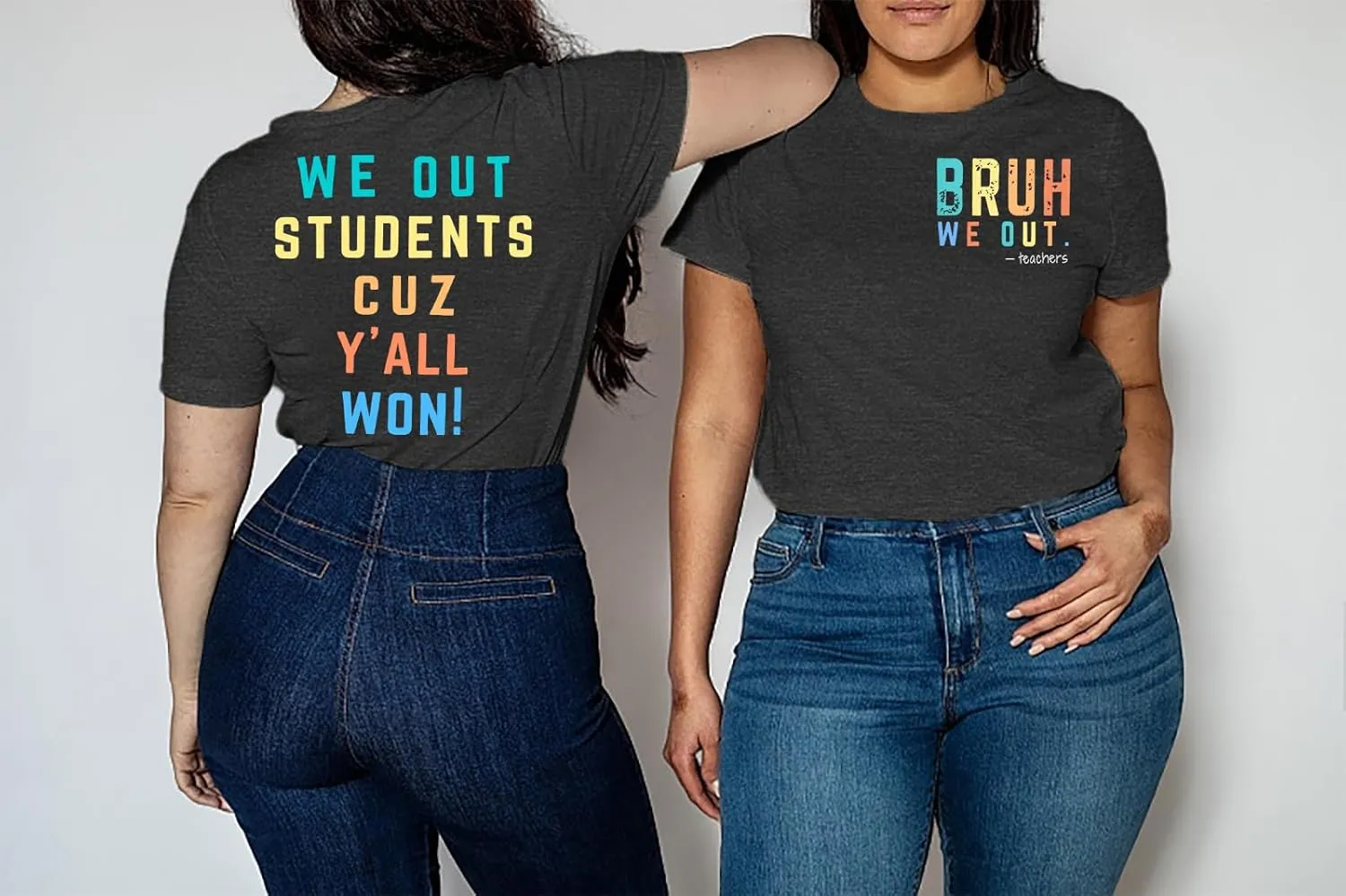 Last Day of School Shirt Women Have A Bussin Summer Bruh T- Shirt Teacher Life Tops School Is Out for Summer Clothes