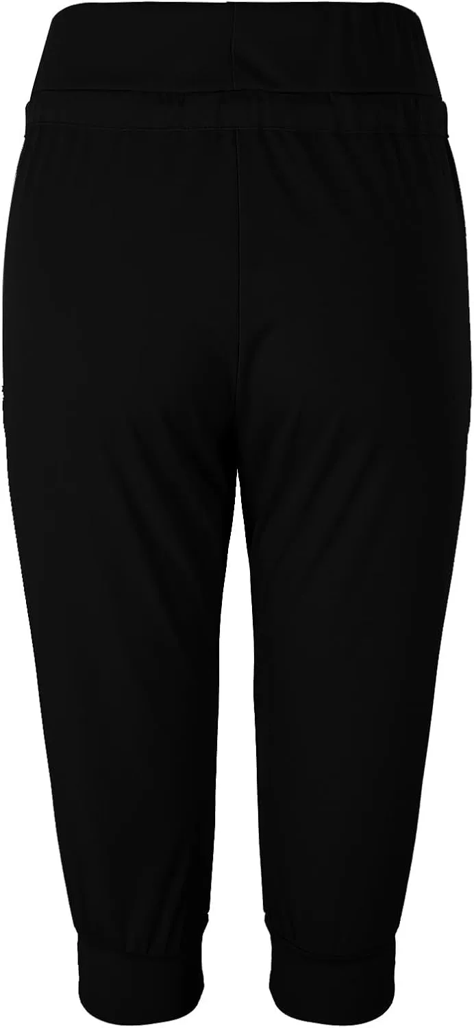 LCMTWX Capri Leggings for Women Elastic Pants for Women Fashion Casual Fashion Shorts Trousers Solid Ppants Yoga Workout