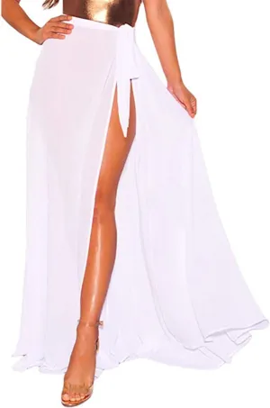 LIENRIDY Women's Swimsuit Cover Up Summer Beach Wrap Skirt Swimwear Bikini Cover-ups