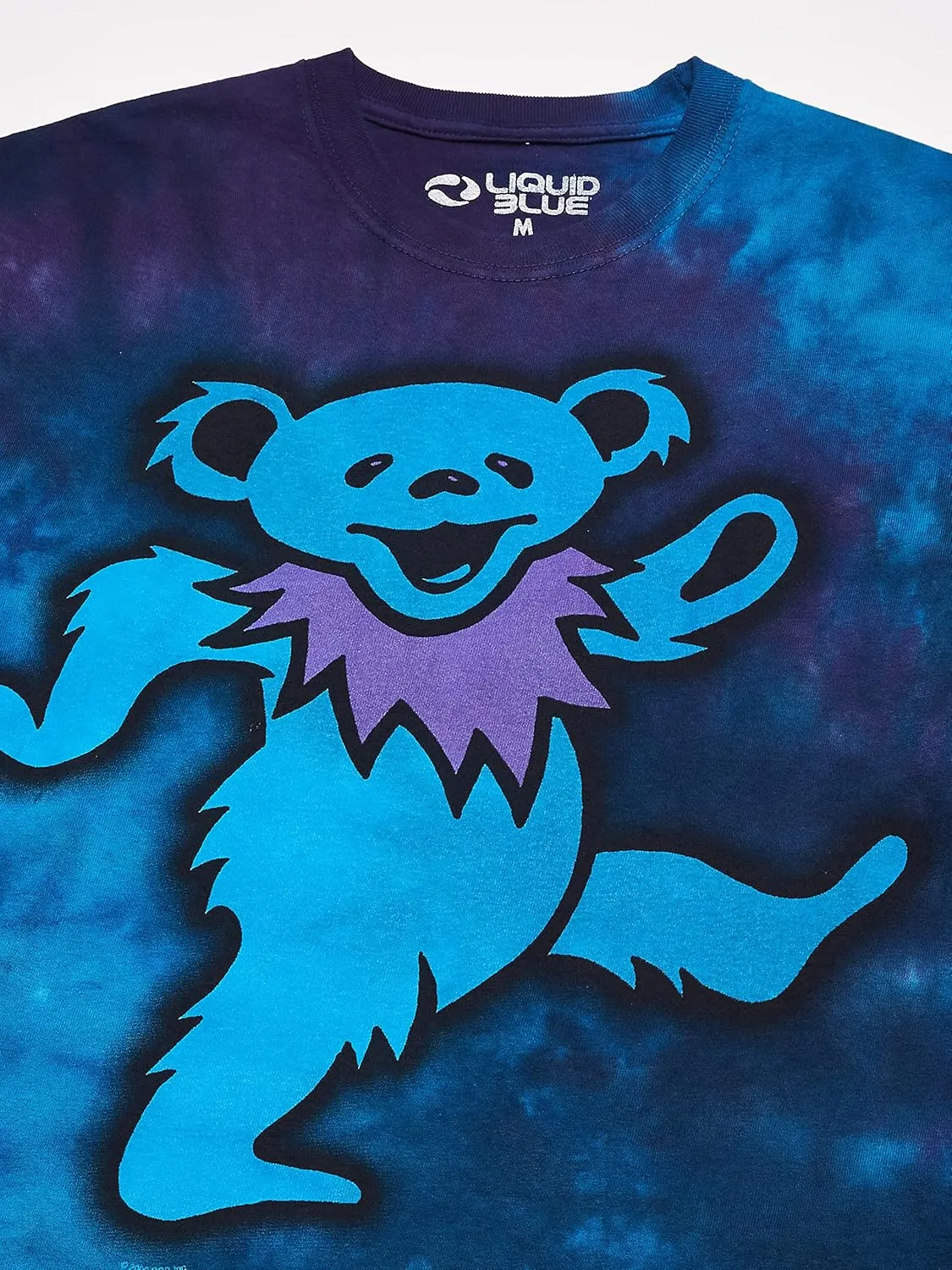 Liquid Blue Men's Grateful Dead Big Bear T-Shirt