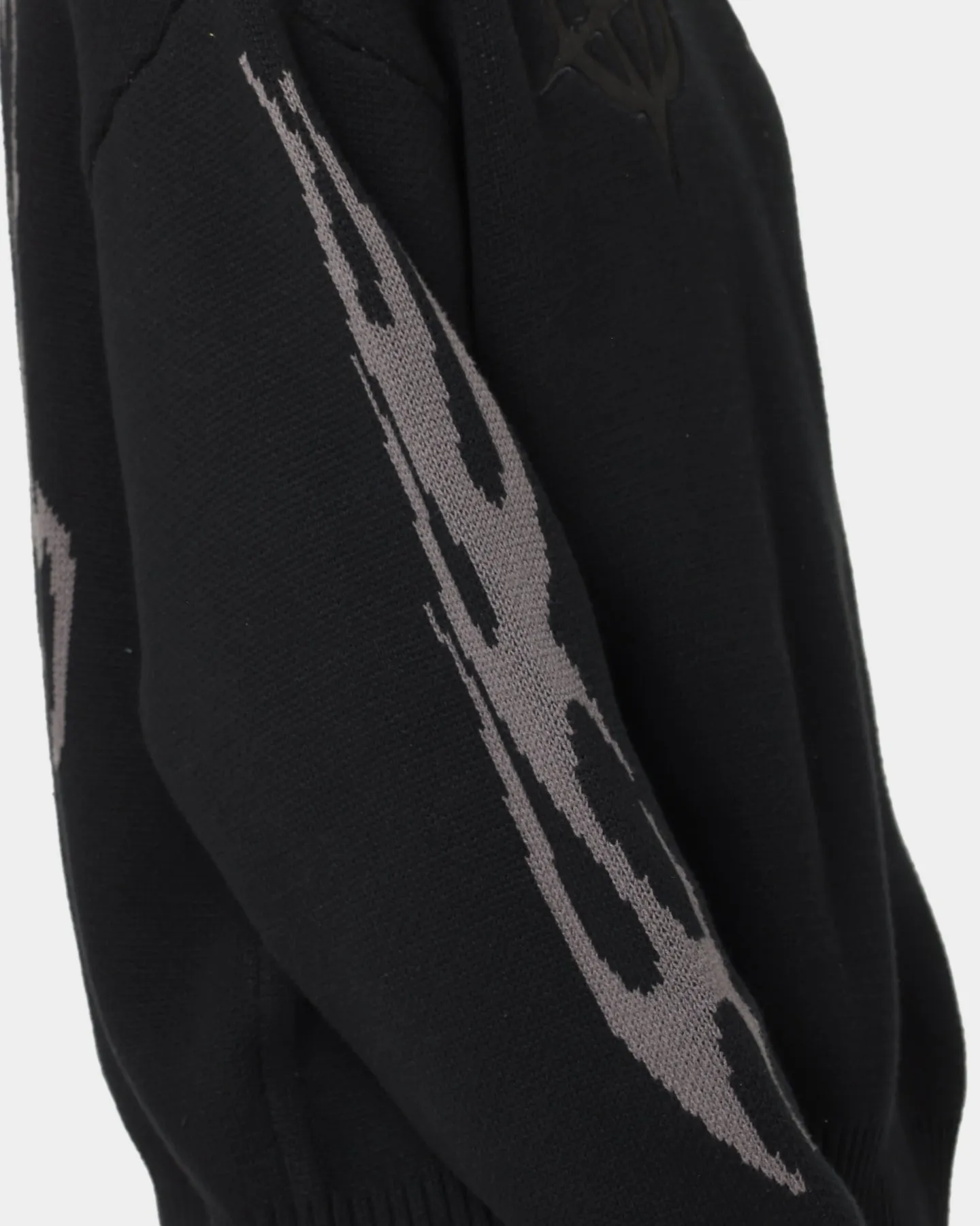 Loiter Void Knit Sweater Black