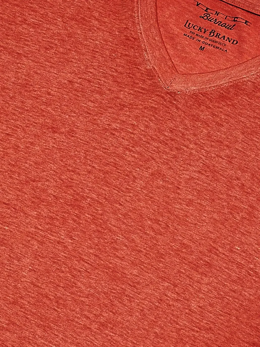 Lucky Brand Men's Venice Burnout V-Neck Tee