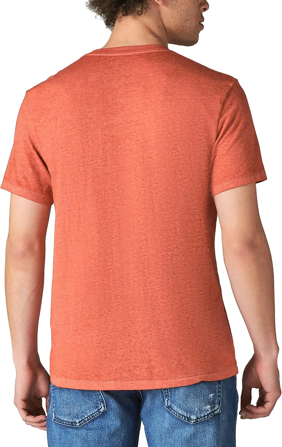 Lucky Brand Men's Venice Burnout V-Neck Tee