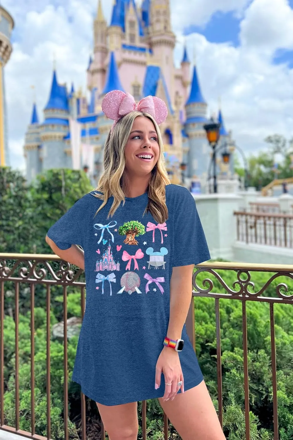 Magical Shirt for Women Magic Kingdom Shirts Castle Graphic T Shirt Family Vacation Tee Casual Holiday Tops