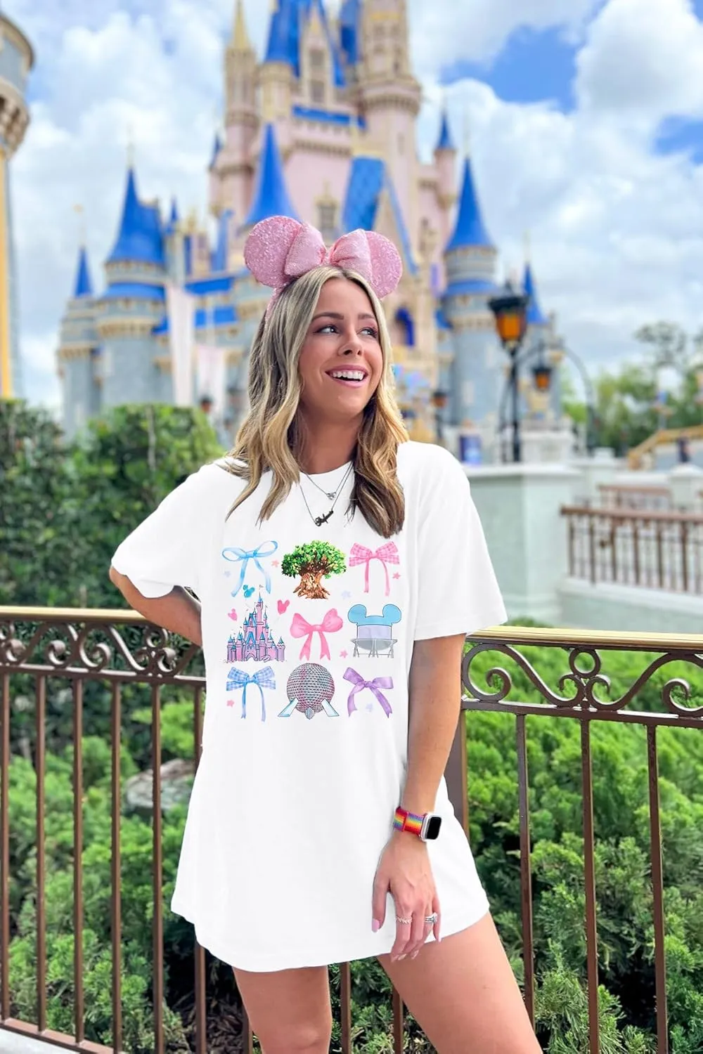 Magical Shirt for Women Magic Kingdom Shirts Castle Graphic T Shirt Family Vacation Tee Casual Holiday Tops