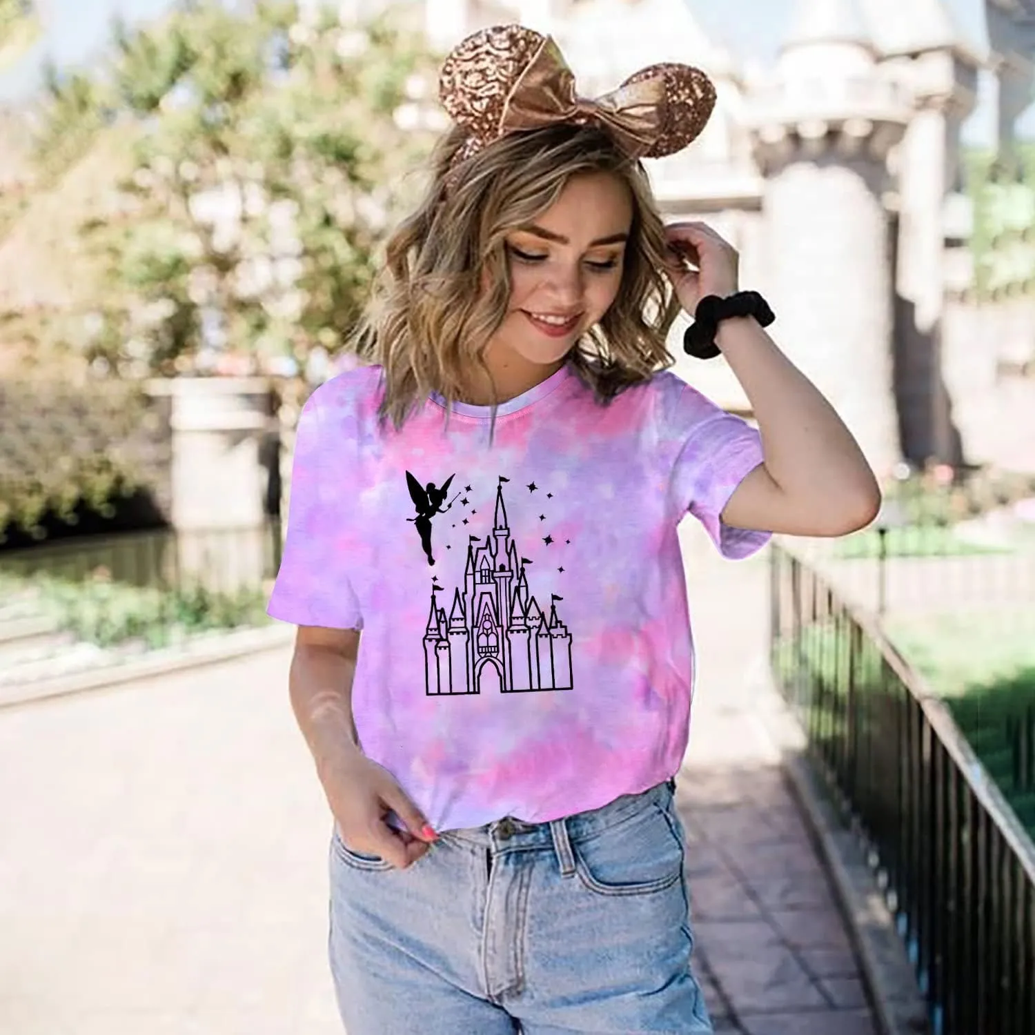 Magical Shirt for Women Magic Kingdom Tshirt Family Vacation Tee Castle Believe in The Magic Summer Trip Tops