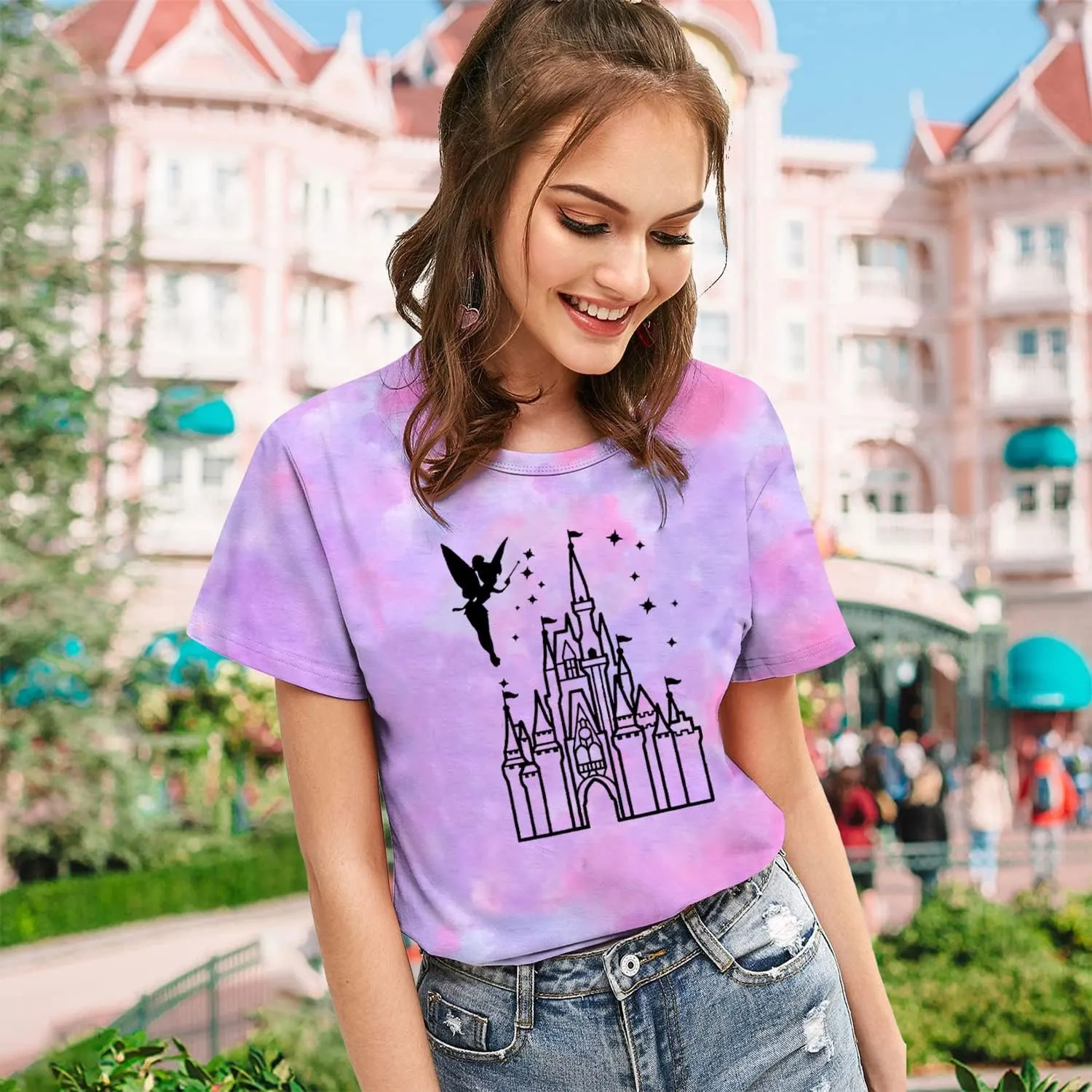 Magical Shirt for Women Magic Kingdom Tshirt Family Vacation Tee Castle Believe in The Magic Summer Trip Tops