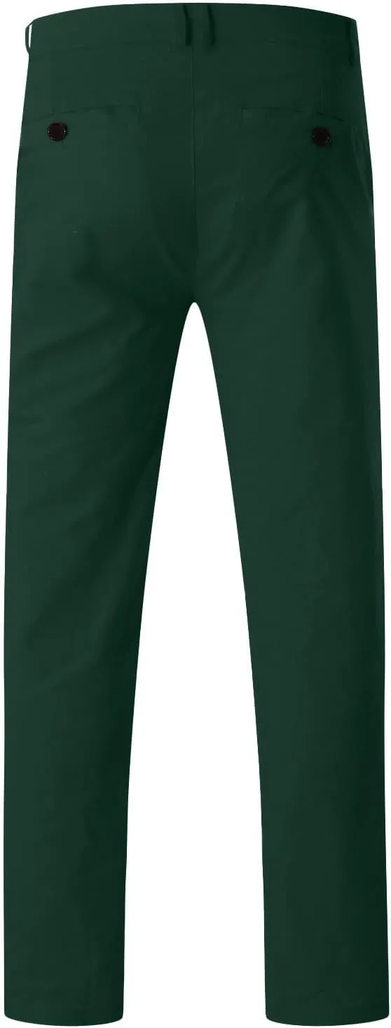 Men Joggers Men's Loose Straight Cotton Spring and Fall Casual Pants Men's Breathable Pants Athletic Pants Mens