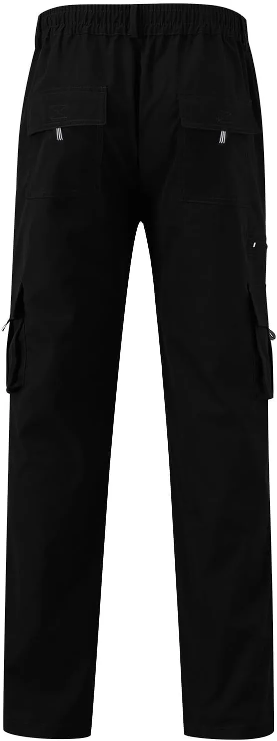 Men's Active Athletic Casual Tricot Color Pants Men's Overalls Drawstring Pants Men's Running Tactical Sweatpants