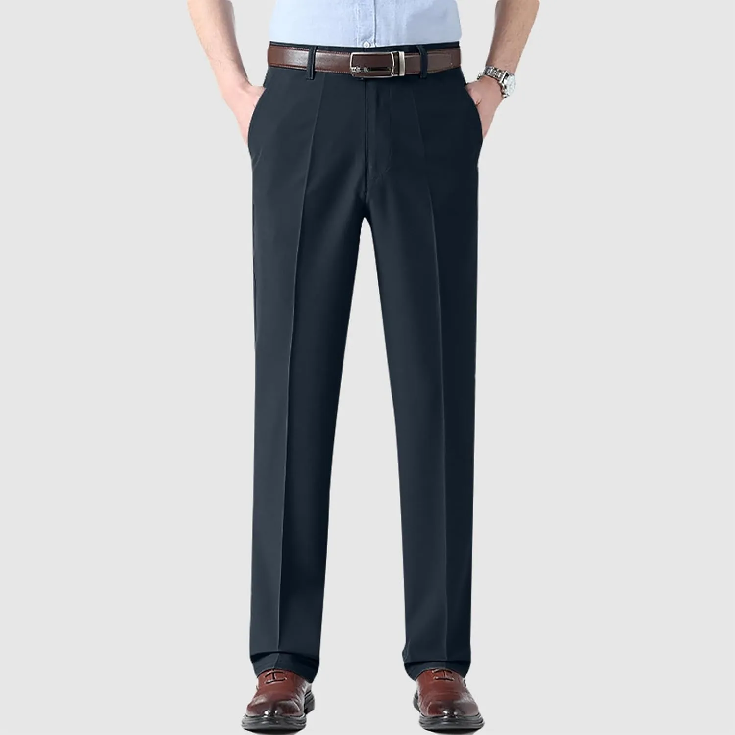 Mens Cargo Combat Work Pants Casual Linen Stretchy Drawstring Pant Sweatpants Baggy Workout Gym Joggers