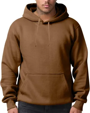 Mens Hoodies Pullover Drawstring Soft Fleece Hoodies Heavyweight Casual Classic Long Sleeve Shirt with Kangaroo Pockets