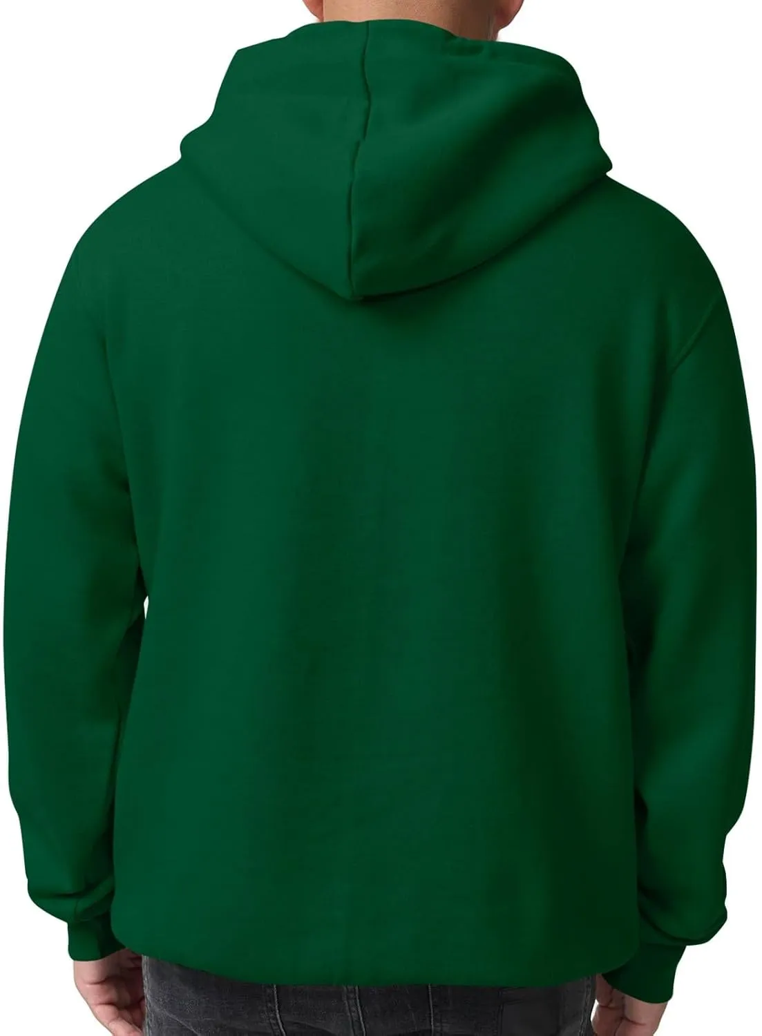 Mens Oversized Hoodies Casual Fleece Long Sleeve Crewneck Hooded Sweatshirt Big And Tall Pullover Shirts S-3XL