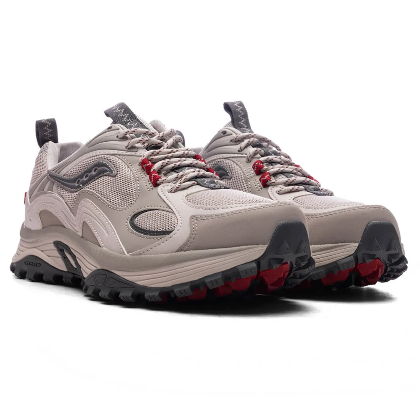 Men's Saucony Grid Aura X - "Dove Red"