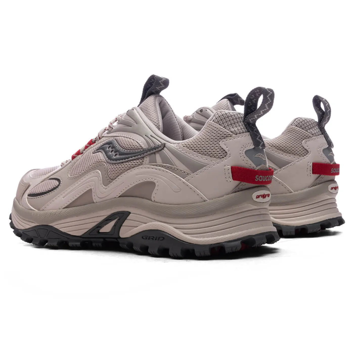 Men's Saucony Grid Aura X - "Dove Red"