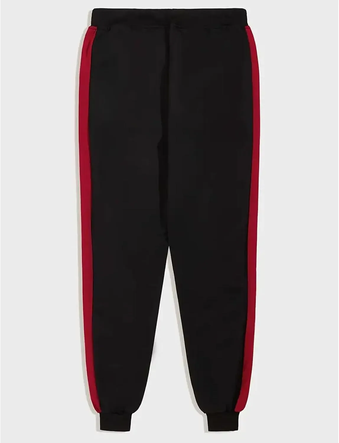 Mens Sweatpants Joggers Slim Fit Side Striped Open Bottom Gym Workout Hiking Pants Drawstring Tapered Casual Trousers