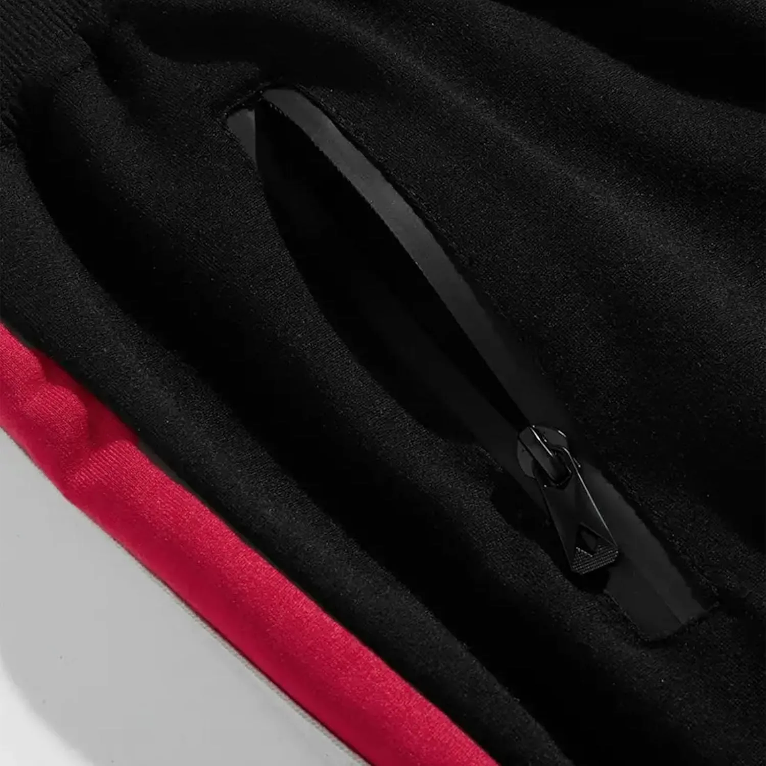 Mens Sweatpants Joggers Slim Fit Side Striped Open Bottom Gym Workout Hiking Pants Drawstring Tapered Casual Trousers