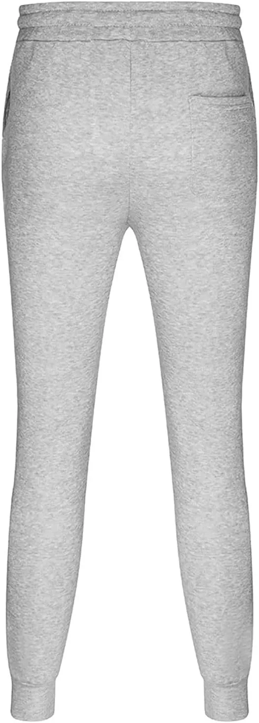 Mens Sweatpants with Pockets Big and Tall Fleece Jogger Sweatpant Mens Cargo Work Pants Relaxed Fit Baggy Sweatpants