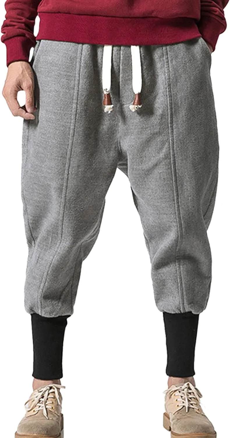 Mens Sweatpants with Pockets Big and Tall Tactical Wild Army Combat Ripstop Trousers with 6 Pockets Men's Hiking Cargo