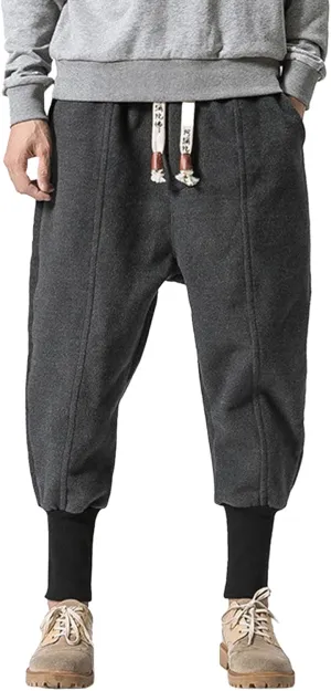 Mens Sweatpants with Pockets Big and Tall Tactical Wild Army Combat Ripstop Trousers with 6 Pockets Men's Hiking Cargo