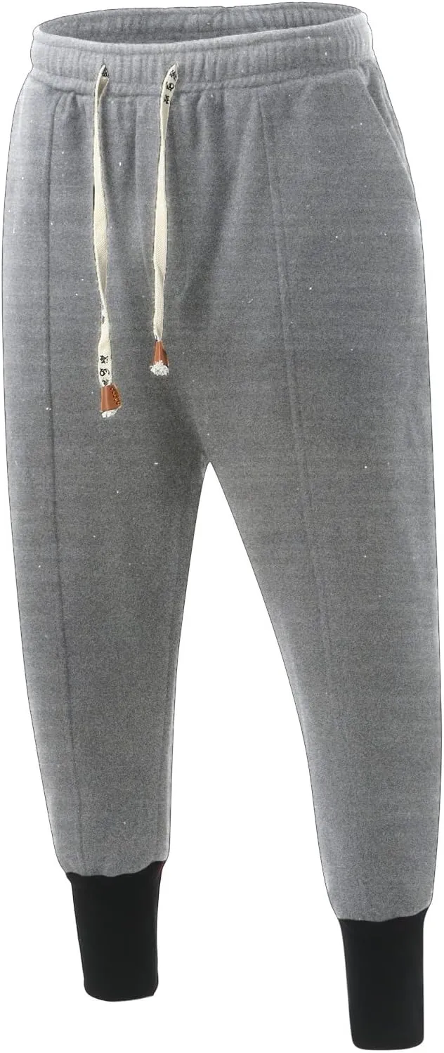 Mens Sweatpants with Pockets Big and Tall Tactical Wild Army Combat Ripstop Trousers with 6 Pockets Men's Hiking Cargo