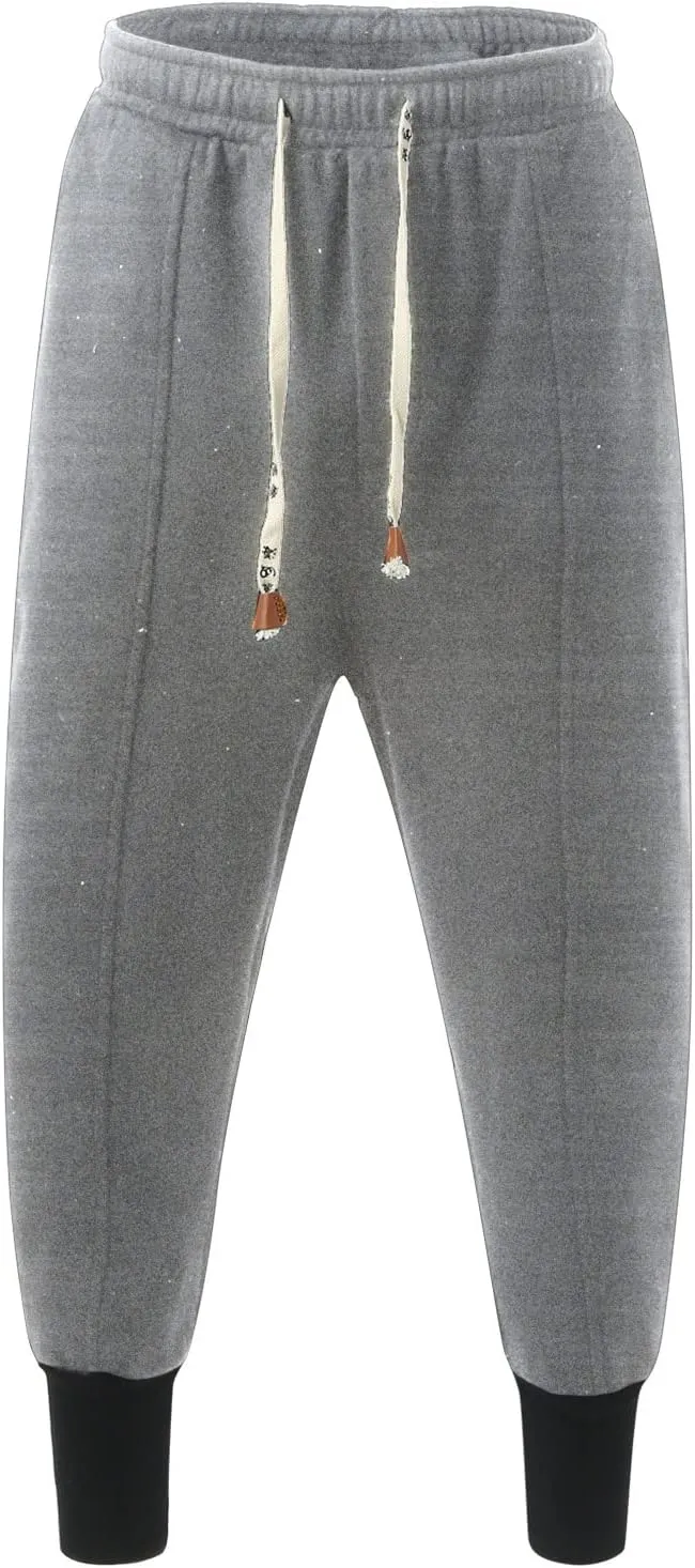 Mens Sweatpants with Pockets Big and Tall Tactical Wild Army Combat Ripstop Trousers with 6 Pockets Men's Hiking Cargo