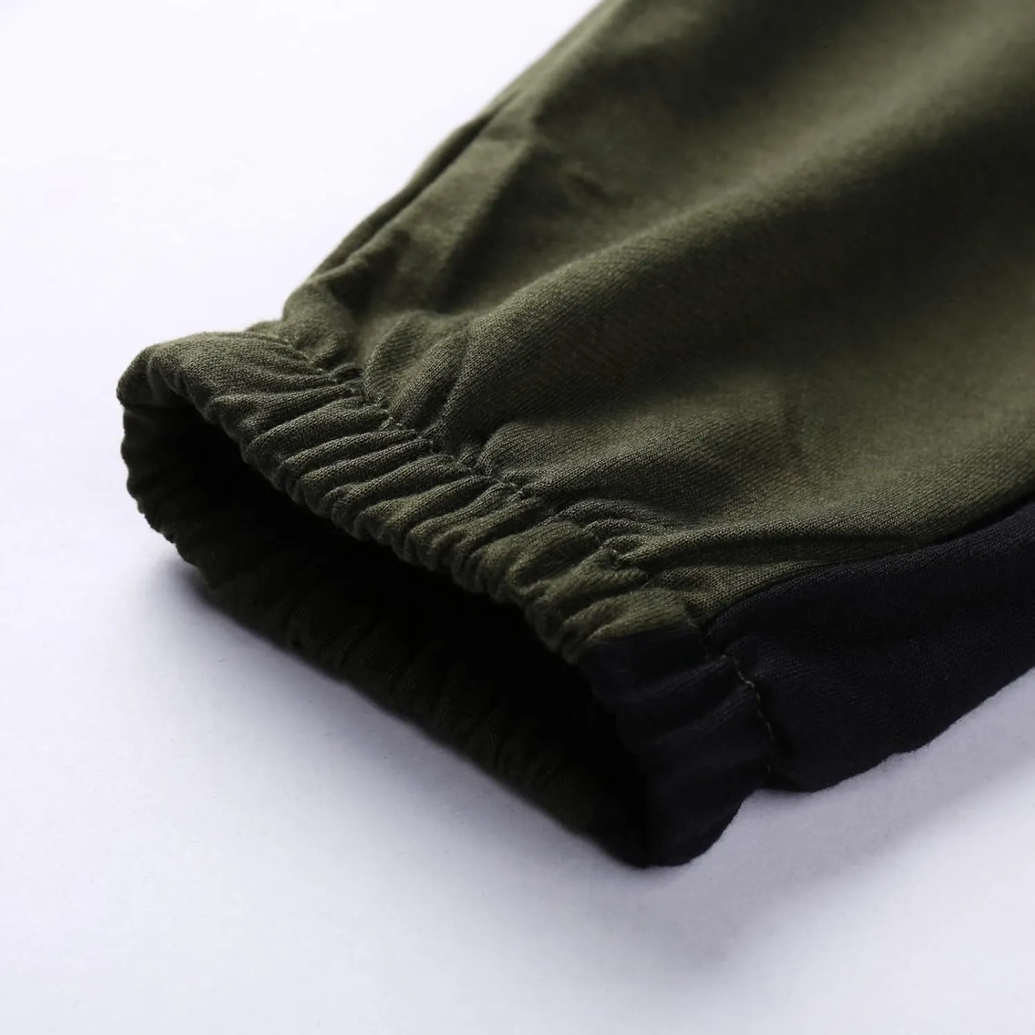 Mens Workout Cargo Sweatpants Hiking Cargo Pants Athletic Joggers Pants Outdoor Casual Trousers Mens Drawstring Pants