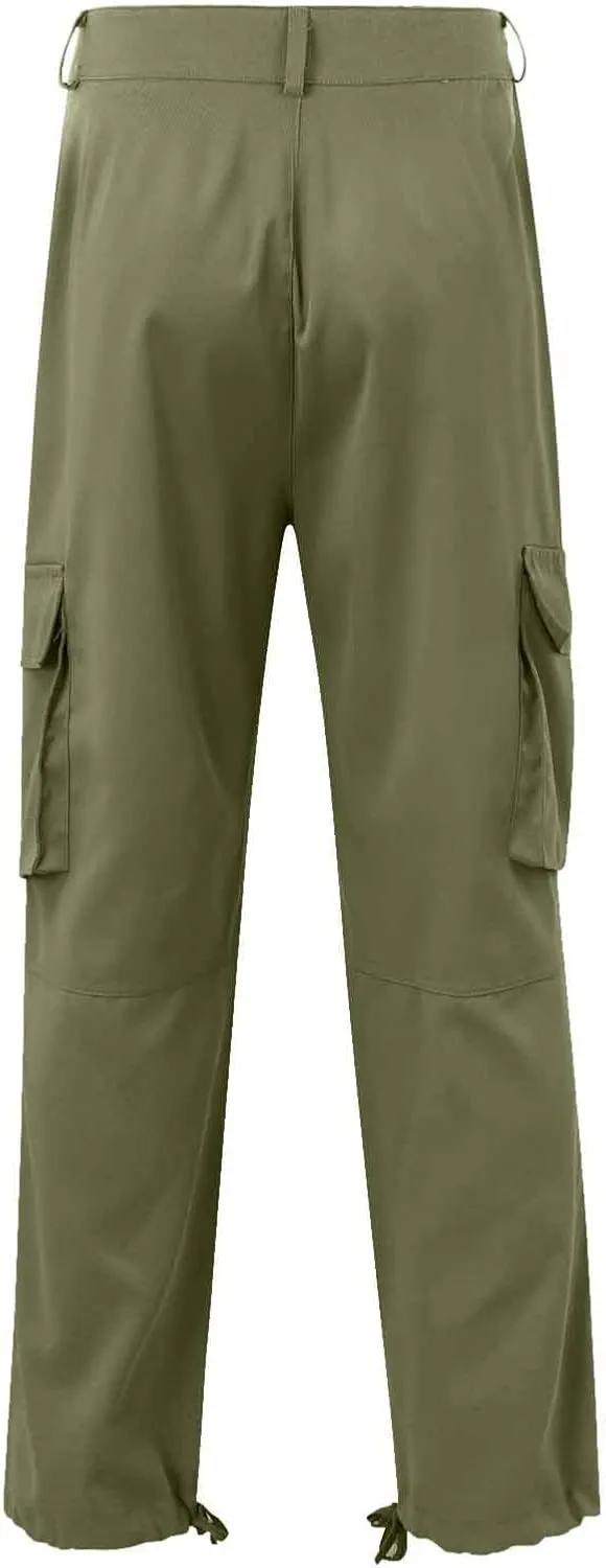 Mens Workout Cargo Sweatpants Loose Sports Trousers Work Pants with Pockets Men's Hiking Cargo Pants for Men Joggers