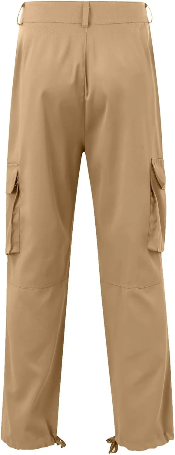 Mens Workout Cargo Sweatpants Loose Sports Trousers Work Pants with Pockets Men's Hiking Cargo Pants for Men Joggers
