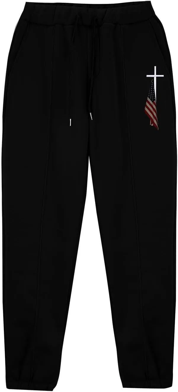 MIDOO Mens Sweatpants Open Bottom Casual Athletic Workout Gym Tapered Pants Basic Running Drawstring Workout Sweat Pants