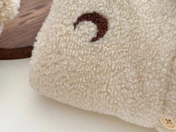 Moon Plush Baby Romper