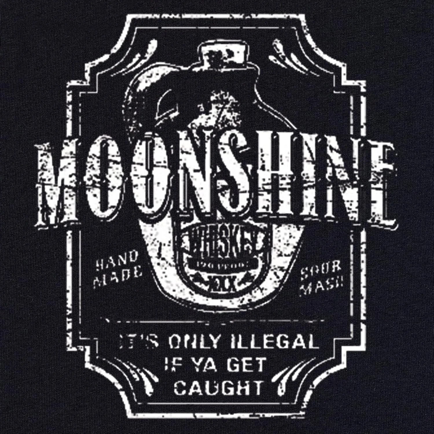 Moonshine Tennessee Whiskey T-Shirt America South Drinking Men's Novelty Shirt