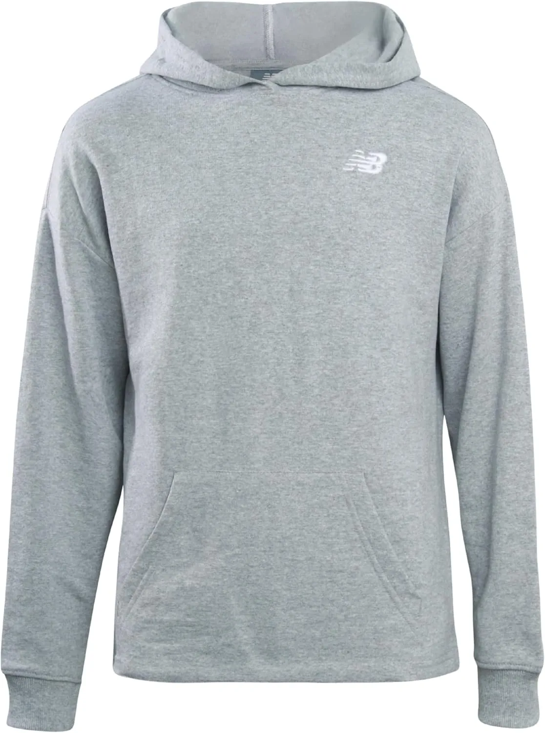 New Balance Girls' Active Hoodie - Casual Basic Fleece Pullover Hoodie Sweatshirt for Girls (7-16)