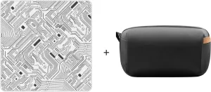 PGYTECH Protective Wrap Lens Camera Wrap Cloth   Tech Accessories Pouch Electronics Organizer Bag, black