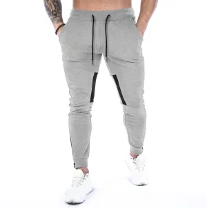 QWENTMTNTY Men's Slim Fit Joggers Sweatpants Casual Stretch Elastic Waist Pants Comfy Cotton Lightweight Gym Workout Pants