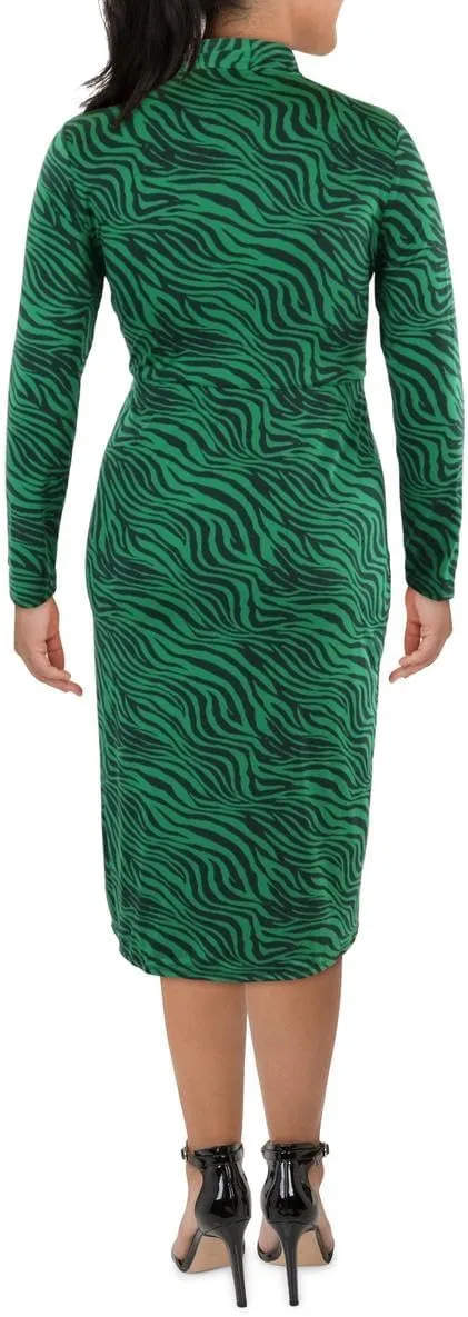 RACHEL Rachel Roy Womens Plus Long Wrap Dress