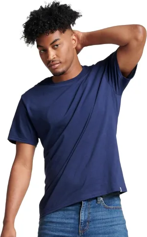 Russell Athletic Men's Dri-Power Cotton Blend Short Sleeve Tees, Moisture Wicking, Odor Protection, UPF 30 , Sizes S-4x