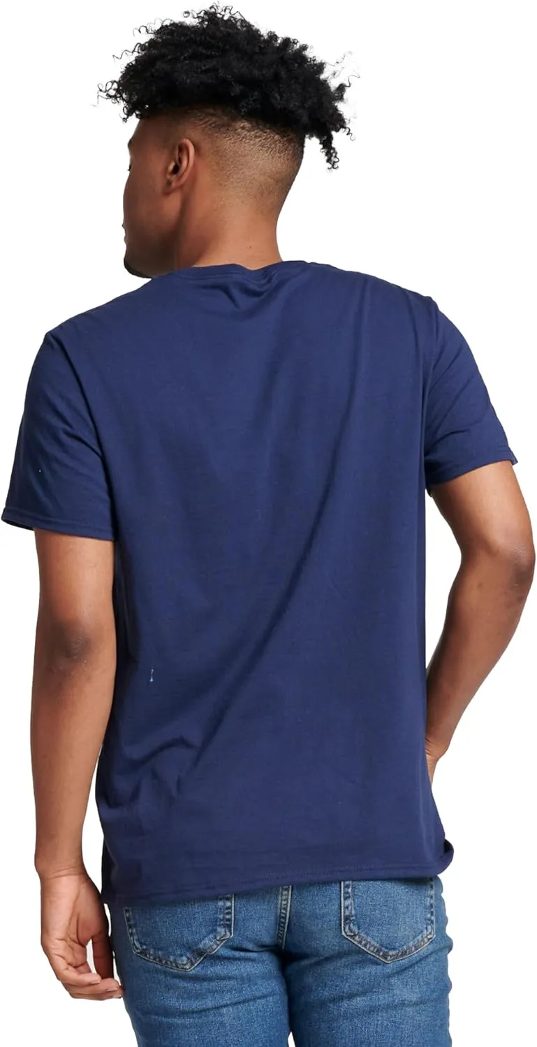 Russell Athletic Men's Dri-Power Cotton Blend Short Sleeve Tees, Moisture Wicking, Odor Protection, UPF 30 , Sizes S-4x