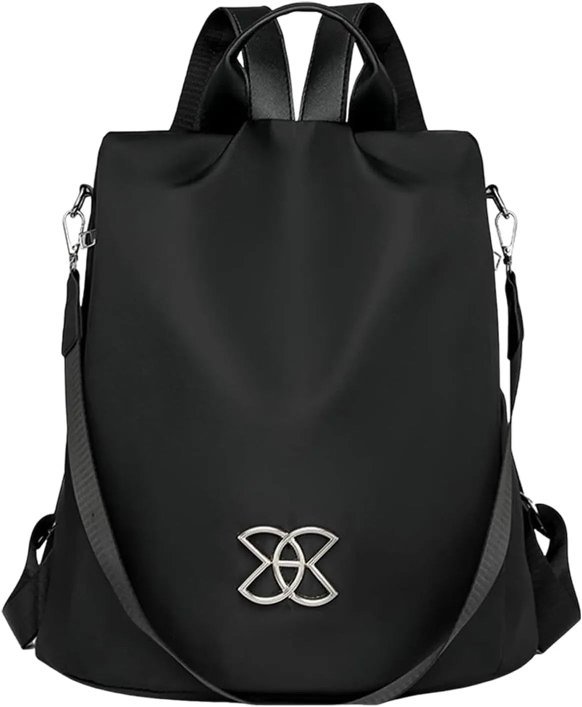 Subscrsidewa Anti-Theft Large Capacity Backpack, 2025 Oxford Cloth Backpack for Women,Large Capacity Leisure Travel Bag (Black)