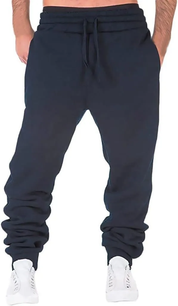 Sweatpant for Men with Pockets Jogger Sports Pants Drawstring Sports Trousers Mens Sweatpants with Pockets Drawstring