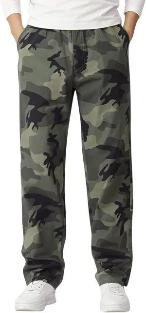 Sweatpants for Men with Pockets for Men Cargo Athletic Casual Cargo Pants Military Pants Combat Work Pants Mens Chino